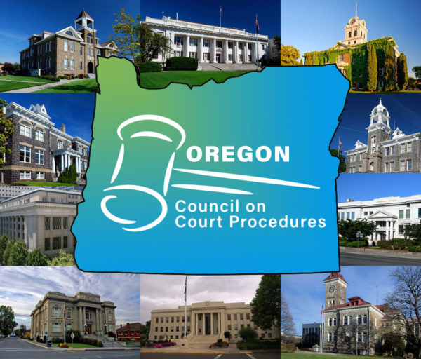 Oregon Council logo with photo collage